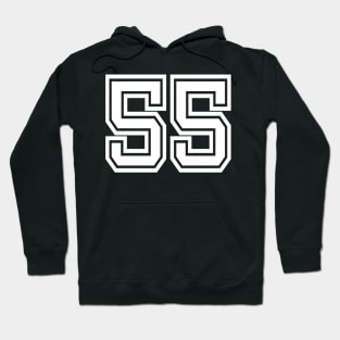 Number 55 for a sports team, group, or community T-Shirt Hoodie